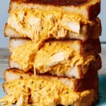 Buffalo Chicken Grilled Cheese