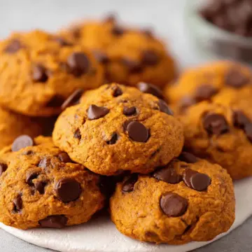 Pumpkin Chocolate Chip Cookies