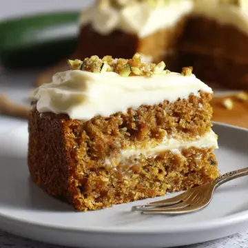 Zucchini Spice Cake with Cream Cheese Frosting
