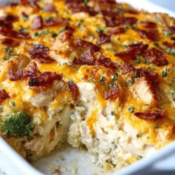 Easy Low Carb Chicken Casserole