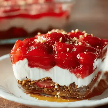 Strawberry Pretzel Salad