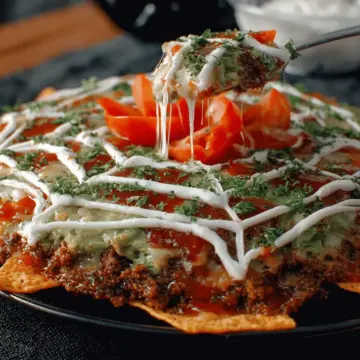 Spiderweb Nacho Spread