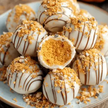 No-Bake Pumpkin Cheesecake Balls