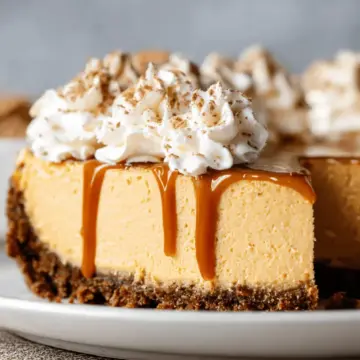 No-Bake Pumpkin Cheesecake