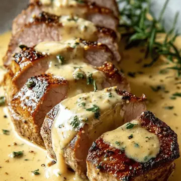 Best-Ever Pork Tenderloin with Dijon Cream Sauce Recipe