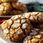 GINGERBREAD CRINKLE COOKIES