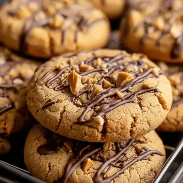 Snickers Peanut Butter Cookies