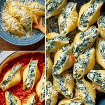 Spinach and Ricotta Stuffed Shells Recipe