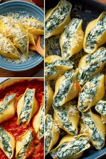 Spinach and Ricotta Stuffed Shells Recipe
