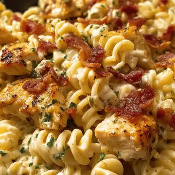 Chicken Bacon Ranch Pasta