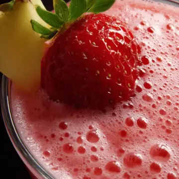 Strawberry-Pineapple Smoothie