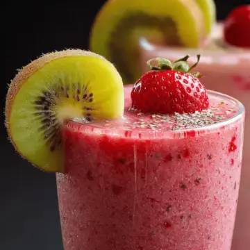 Kiwi Strawberry Smoothie