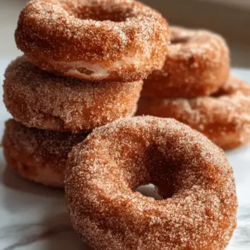 Irresistible Apple Cider Donuts With Cinnamon Sugar Crust