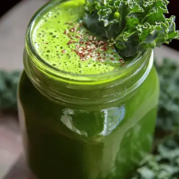 Spinach and Kale Smoothie