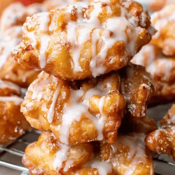 Gluten-free air fryer apple fritters