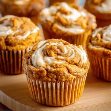 Pumpkin Cream Cheese Muffins