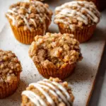 Pumpkin Crumb Cake Muffins