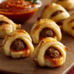 Meatball Mummy Crescent Bites