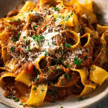 Pappardelle with Beef Ragu