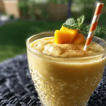 Mango Banana Smoothie