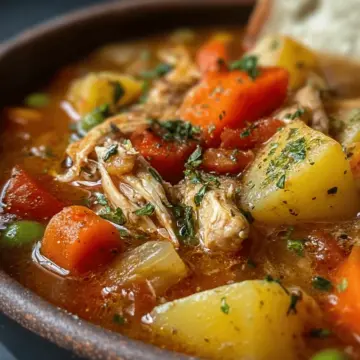 Hearty Chicken and Vegetable Stew