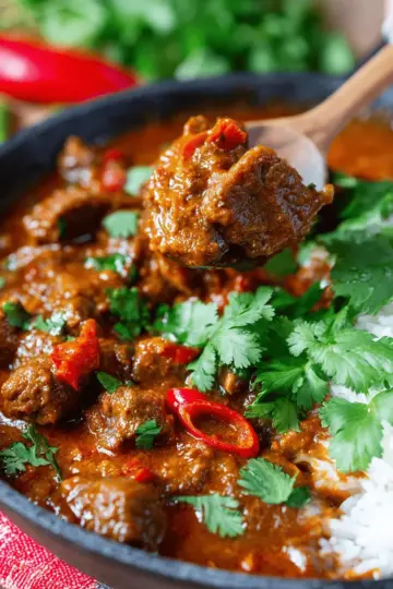 Easy Slow Cooker Beef Curry