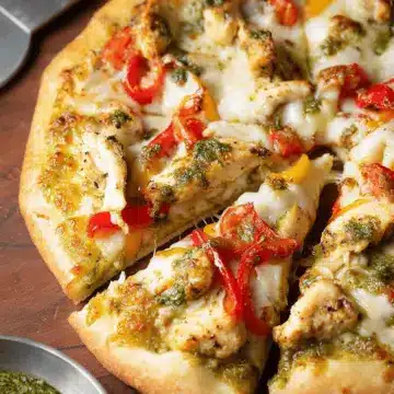 Chicken Pesto Pizza