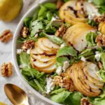 Pear Salad with Balsamic and Walnuts