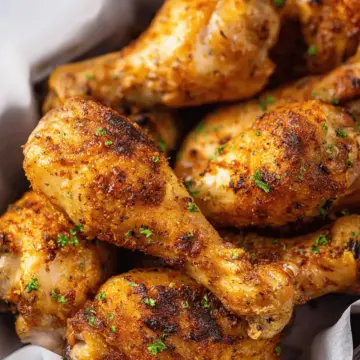 Air Fryer Garlic Parmesan Drumsticks