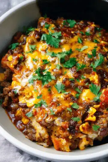 Crockpot Cowboy Casserole