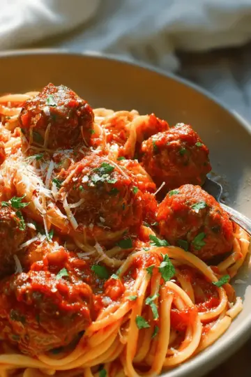 Spaghetti and Meatballs