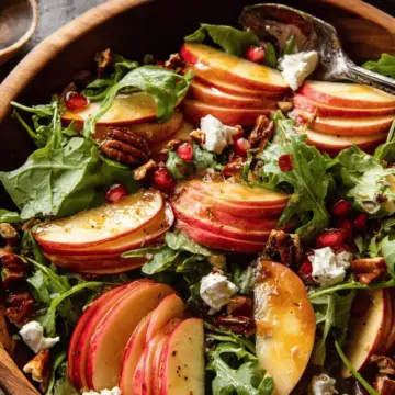 Autumn Harvest Honeycrisp Apple and Feta Salad