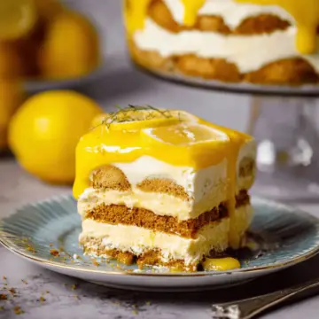 Lemon Tiramisu with Lemon Curd