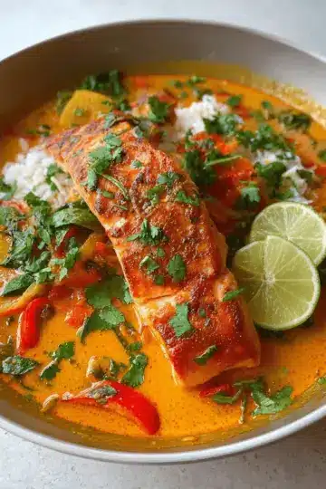 Coconut Curry Salmon