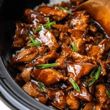 Crockpot Bourbon Chicken