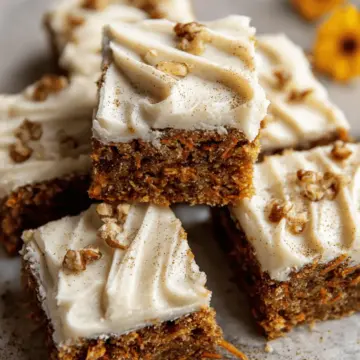 Carrot Cake Bars