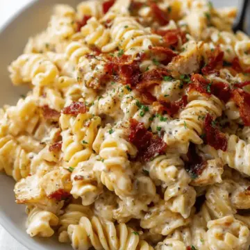 Chicken Bacon Ranch Pasta