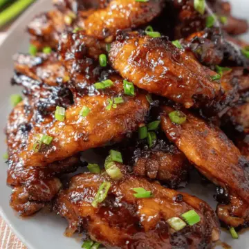 Pineapple Teriyaki Chicken Wings with Sticky Sauce