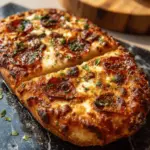 Hot Honey Garlic Bread Pizza
