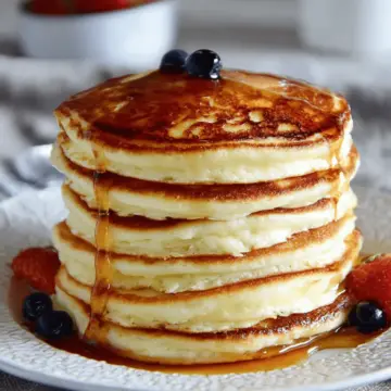 Easy Fluffy American Pancakes