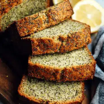 Lemon Poppyseed Zucchini Bread