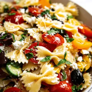Italian Bow Tie Pasta Salad