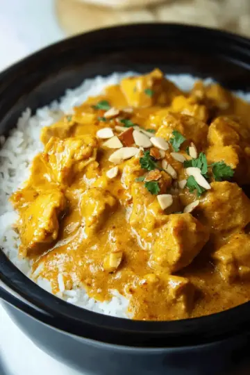 Slow Cooker Chicken Korma