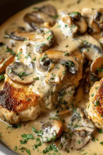 Creamy Mushroom Chicken