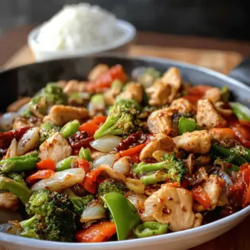 Chicken and Vegetable Stir Fry