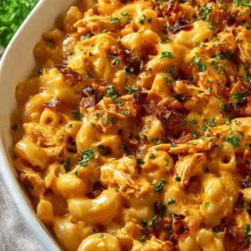 BBQ Chicken Mac and Cheese