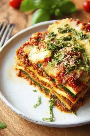 Vegan Zucchini Lasagna