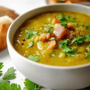 Slow Cooker Split Pea Soup