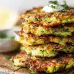 Crispy Zucchini Fritters