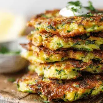 Crispy Zucchini Fritters